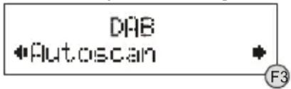 SCANSONIC DA88 - DAB manuel tune - 1