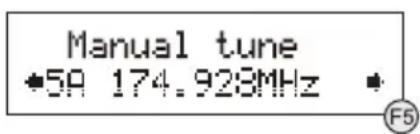 SCANSONIC DA88 - Recherche manuelle des stations numériques - 3