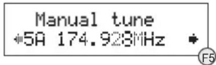 SCANSONIC DA88 - DAB manual tune - 3