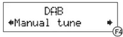SCANSONIC DA88 - DAB manual tune - 2