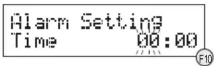 SCANSONIC DA88 - Setting the alarm time and wake-up mode - 1