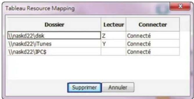 Shuttle KD21 - Effacer les lecteurs de réseau - 1