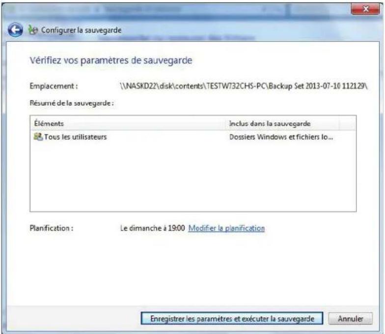 Shuttle KD21 - Le processus de sauvegarde commence. - 1