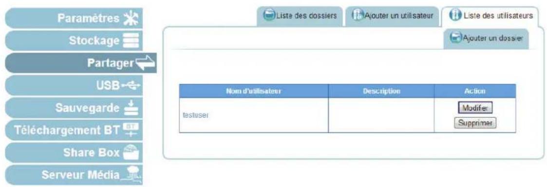 Shuttle KD21 - Modification des utilisateurs - 1