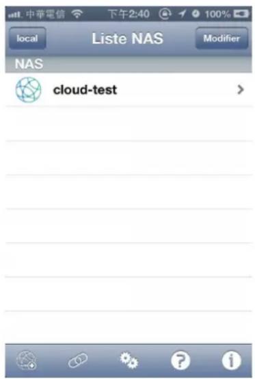 Shuttle KD21 - Menus principaux - 1