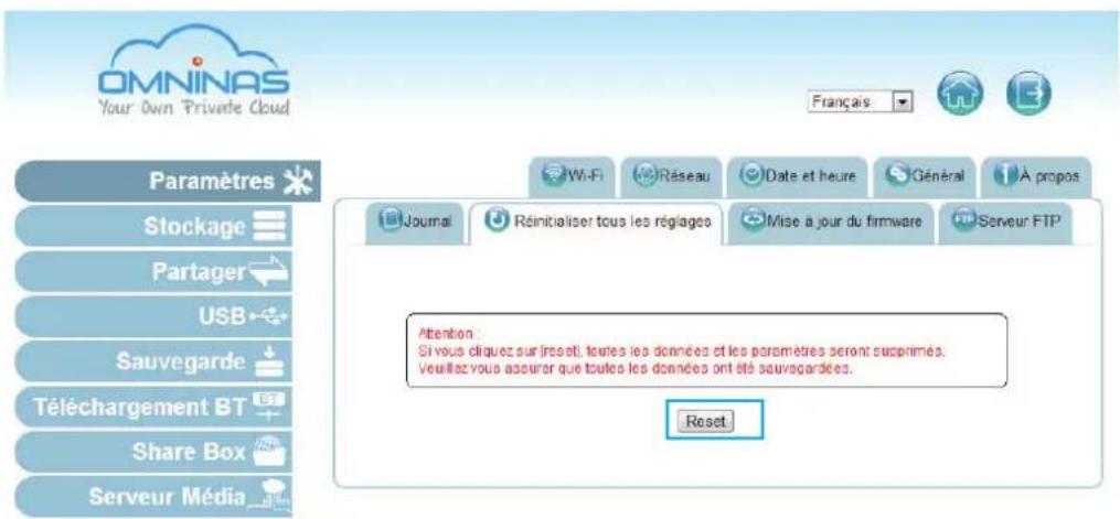Shuttle KD21 - Réinitialisation de l'interface Web - 1