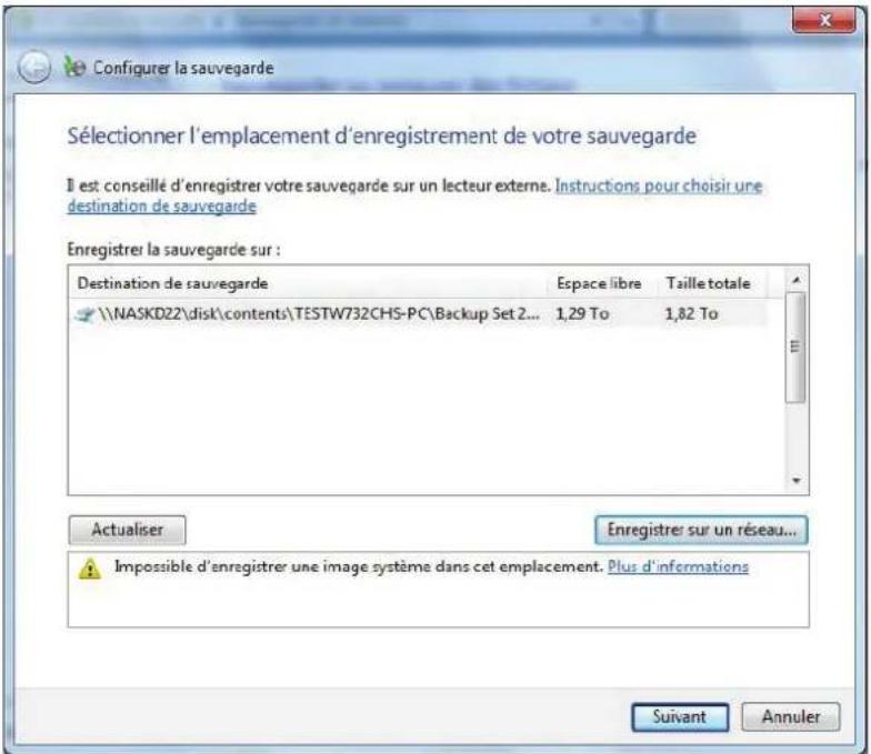 Shuttle KD21 - Sauvegarde Windows - 7