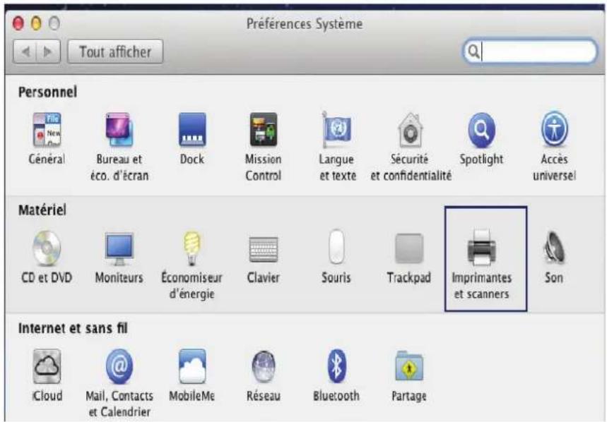 Shuttle KD21 - Ajouter une imprimante dans un système Mac OS - 1