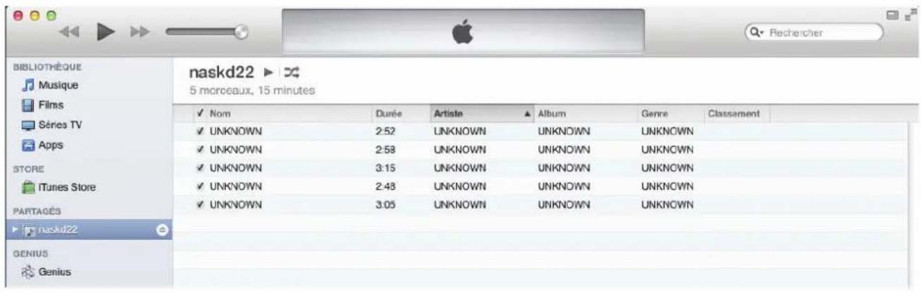 Shuttle KD21 - Réglage du serveur iTunes - 1
