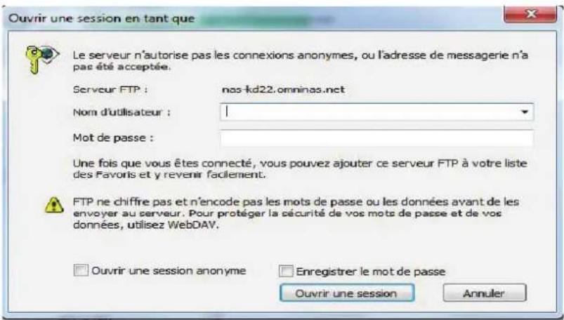 Shuttle KD21 - Accéder au FTP Server - 2