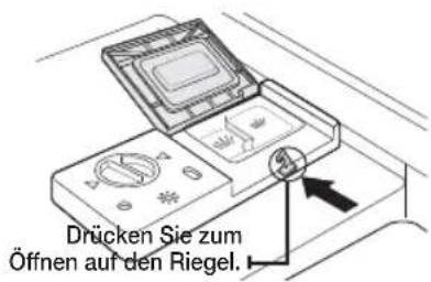 SAMSUNG DWFN320T - Geschirrspülmittel in den Spülmittelbehälter füllen - 1