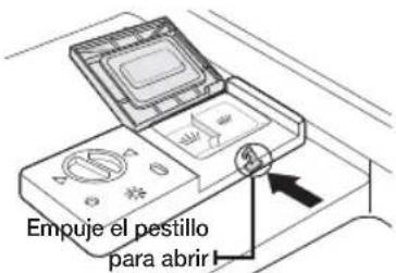 SAMSUNG DWFN320T - Llenado del dispensador de detergente - 1