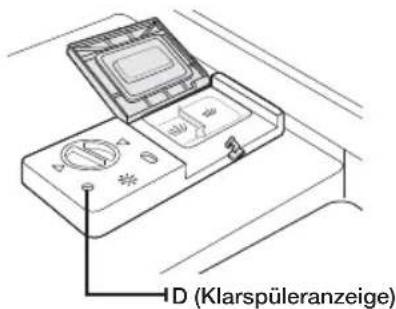 SAMSUNG DWFN320T - Einfüllintervall des Klarspülers - 1
