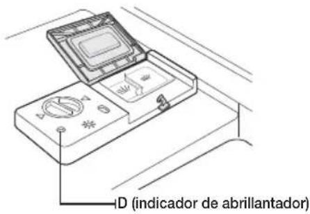 SAMSUNG DWFN320T - Cuando rellene el dispensador de abrillantador - 1