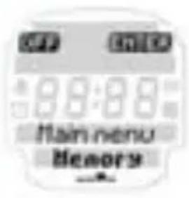SIGMA Onyx Pro - MAIN MENU MEMORY - 1
