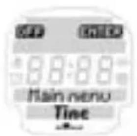 SIGMA Onyx Pro - HOOFDMENU TIJD („MAIN MENU TIME“) - 1