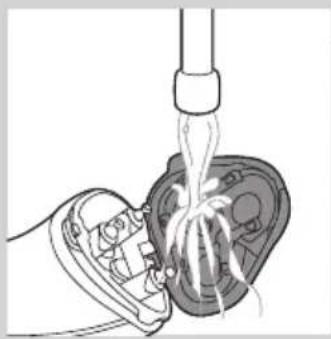 PHILIPS 29PT8457 - Pulizia del rasoio tutto l'acqua corrente - 2