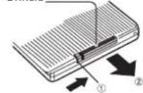 Sunstech DLPM727 - Introduzca la bateria - 1