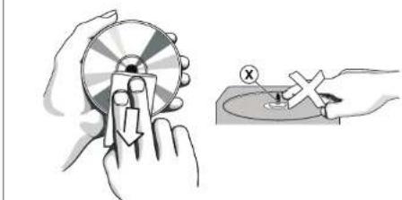 Sunstech CRUD386i - Manipulation du lecteur CD et des CDs - 1