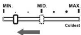 SHARP SJ340VSL - Temperatuuri reguleerimine - 3