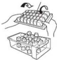 SHARP SJ340VSL - Hints when making ice - 1
