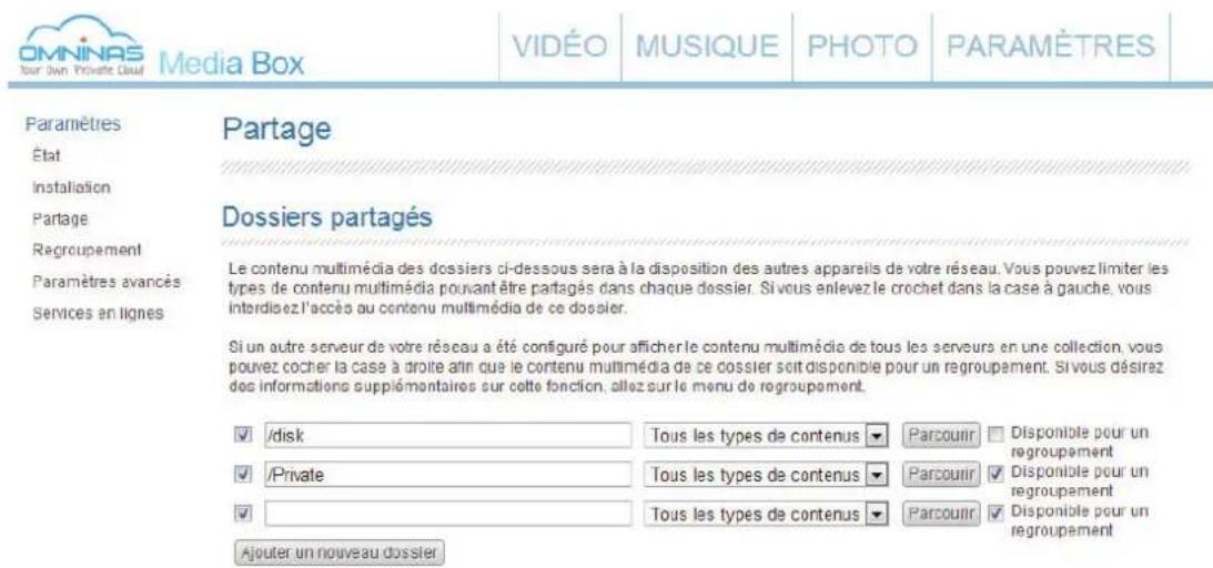 Shuttle KD22 - Pour configurer le partage: - 1