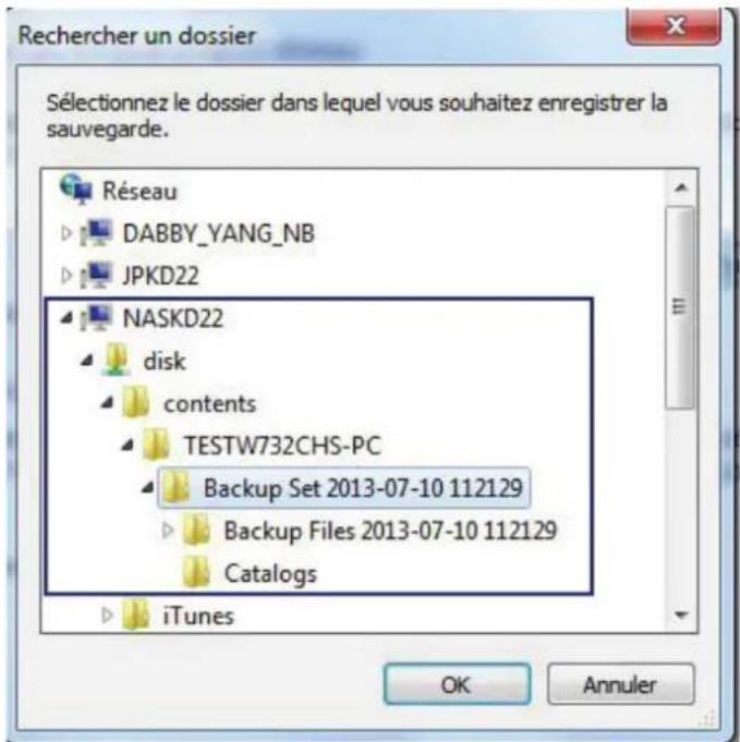 Shuttle KD22 - Choisir un emplacement de réseau - 1