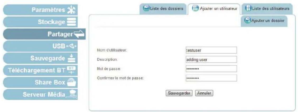 Shuttle KD22 - Écran Ajouter un utiliser partagé - 1