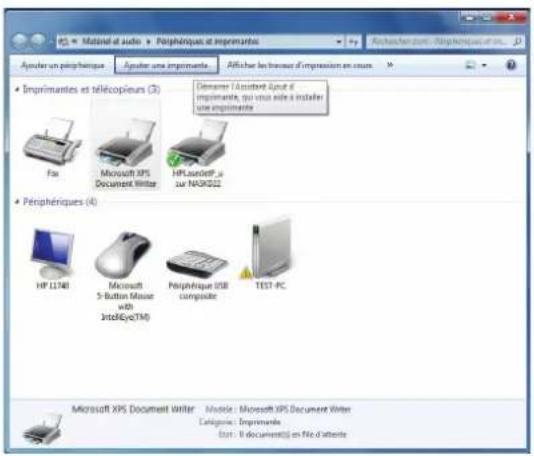 Shuttle KD22 - Ajouter une imprimante dans un système Windows - 2
