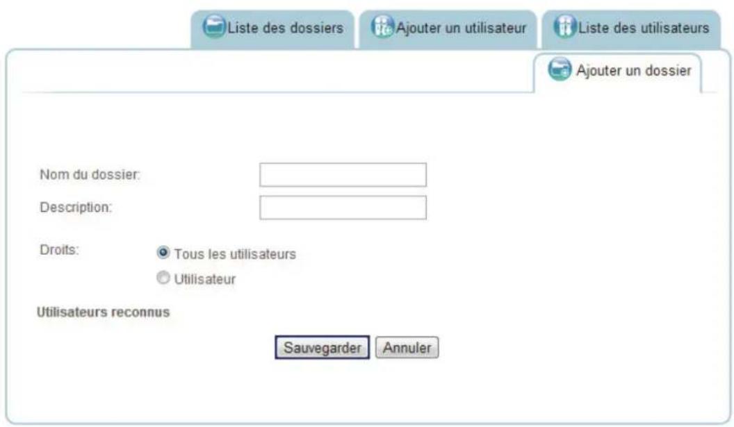 Shuttle KD22 - Ajout de dossiers - 1