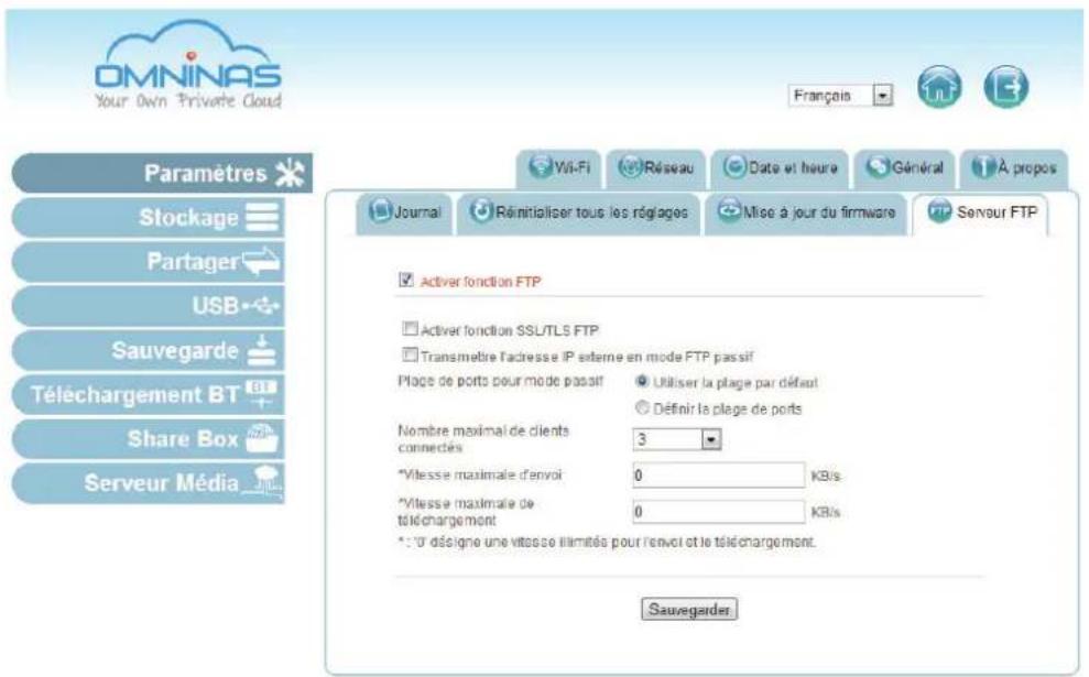 Shuttle KD22 - Paramétrer le FTP Server - 1