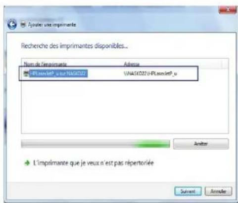 Shuttle KD22 - Ajouter une imprimante dans un système Windows - 4