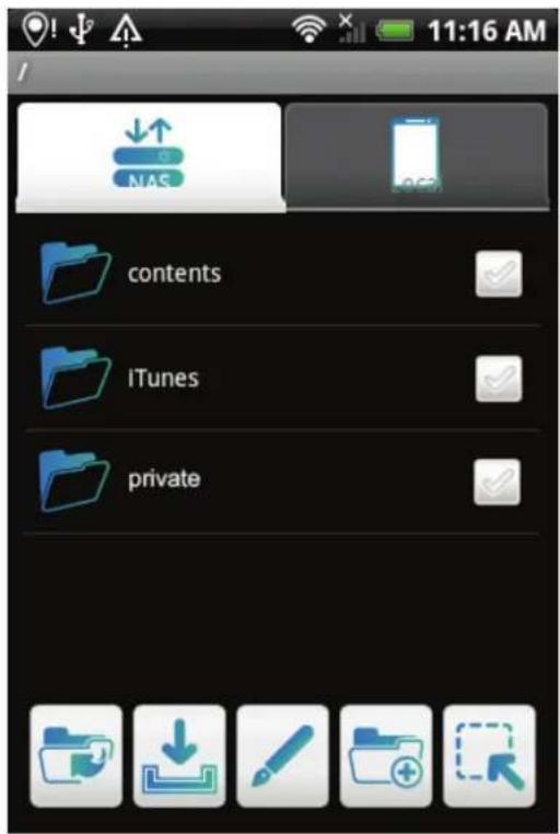 Shuttle KD22 - Acceder à un dossier privé - 1