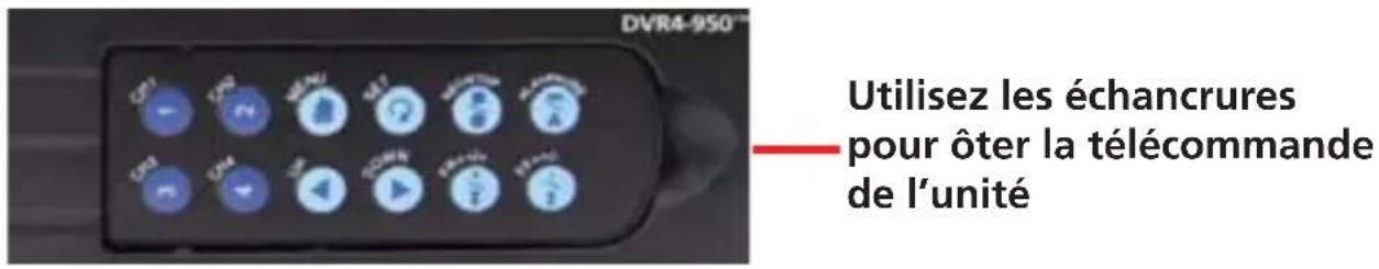 SWANN SW343DPM - Enlever la télécommande - 1