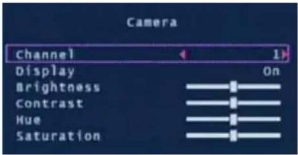 SWANN SW343DPM - Menu de la Camara - 1