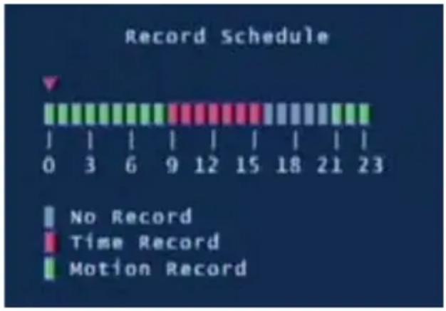SWANN SW343DPM - Menu enregistrement (suite) - 1