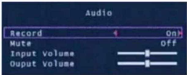 SWANN SW343DPM - Menu de Audio - 1