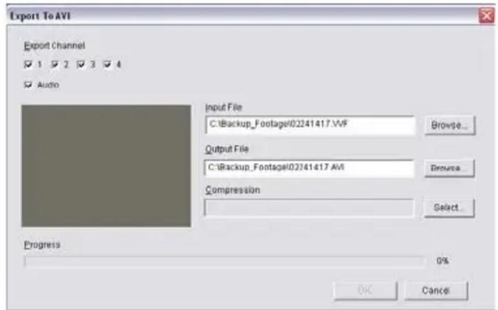 SWANN SW343DPM - Exportando un archivo AVI - 1