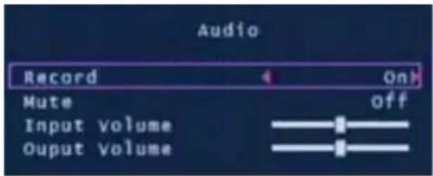 SWANN SW343DPM - Audio Menu - 1