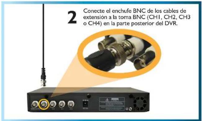SWANN PRO580 - 2B. Conectando su DVR Existente - 1