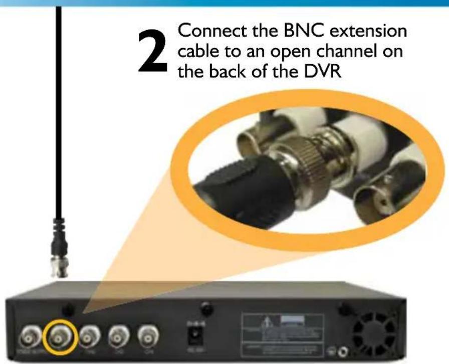 SWANN PRO640 - 2B. Connecting to Your Existing DVR - 1