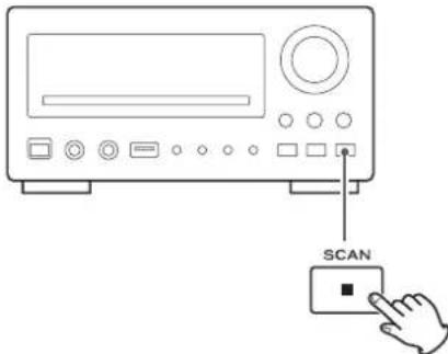 TEAC DRH300S - Préroglage automatique des stations - 2