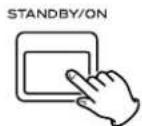 TEAC DRH300S - Press the STANDBY/ON button to turn the unit on. - 1