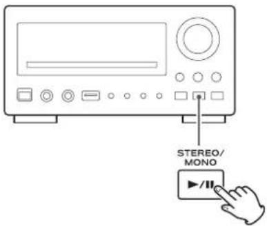TEAC DRH300S - como paasar la reproduccion (congelar laImagen) - 1