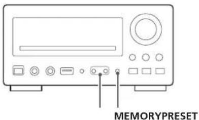 TEAC DRH300S - Preajuste de memoria manual - 1