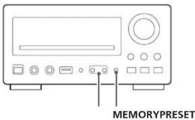 TEAC DRH300B - Préréglage manuel des stations - 1