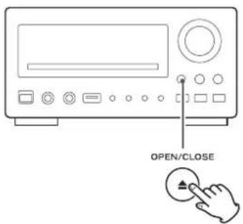 TEAC DRH300B - Opening and closing the tray - 1