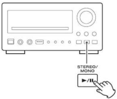 TEAC DRH300B - Pausing playback (freezing the picture) - 1