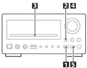 TEAC DRH300B - Cómo escuchar un disco - 1
