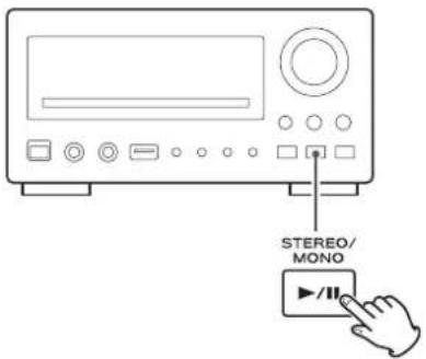 TEAC DRH300B - Cómo pausar la reproducción (congelar la imagen) - 1